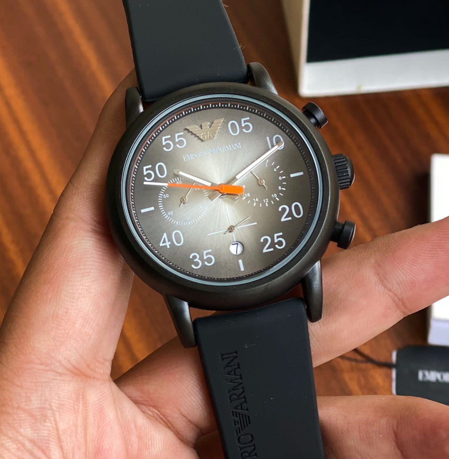 New Emporio Armani timepiece LUIGI SERIES
