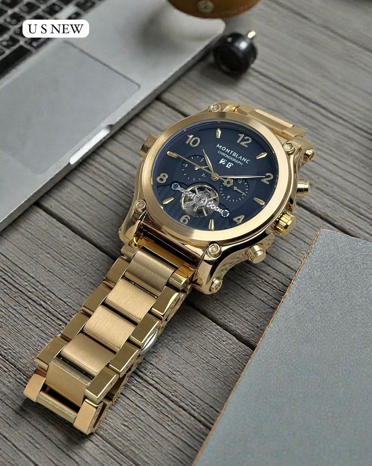 MONTBLANC HIGH QUALITY STYLING MEN"S WATCH