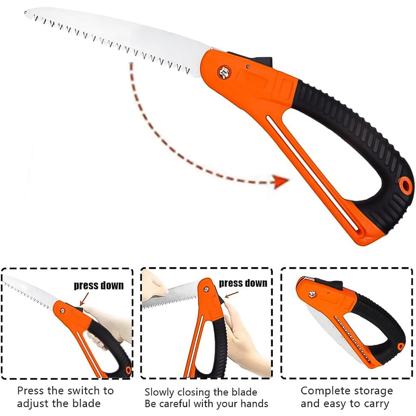 15 Inch Mini Pruning Folding Saw (1 Pc) - Springkart