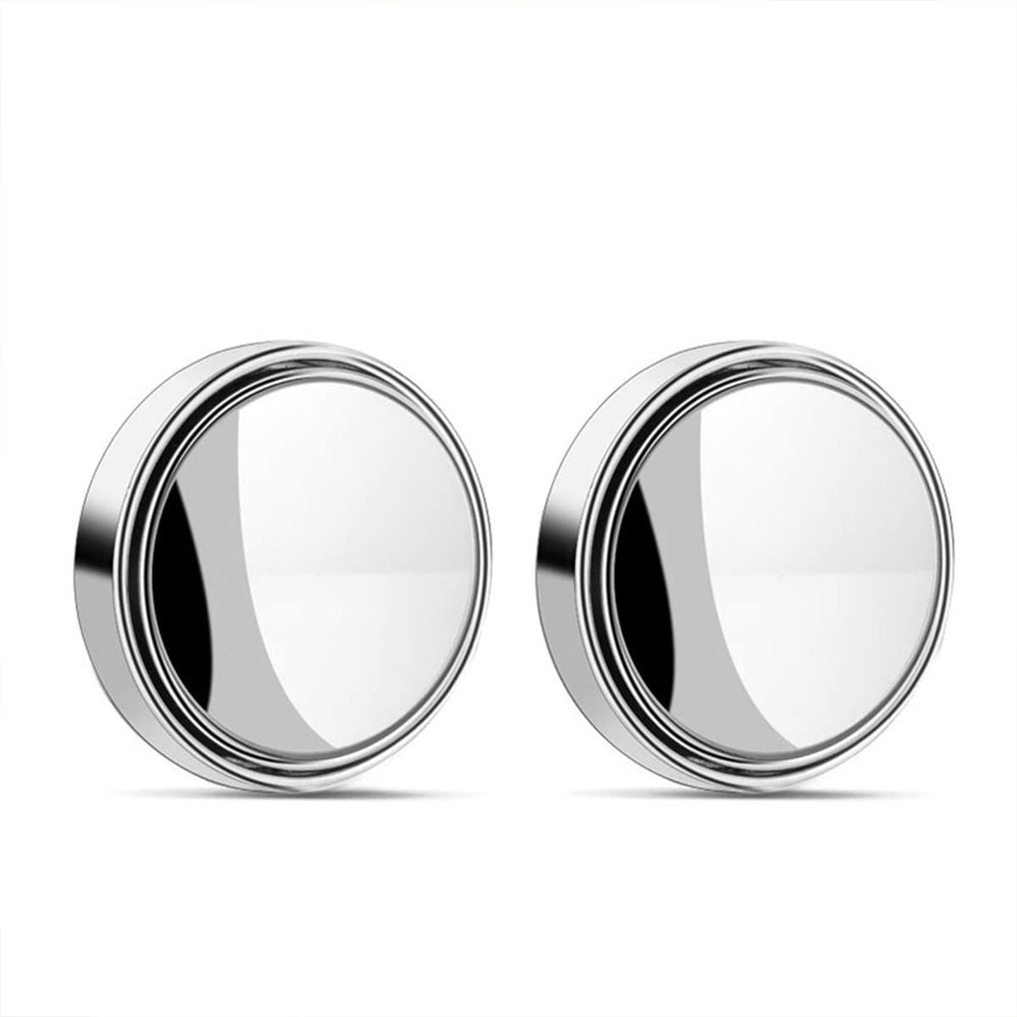Car Blind Spot Side Mirror Round Hd Glass Blindspot Mirror (2 Pcs Set) - Springkart