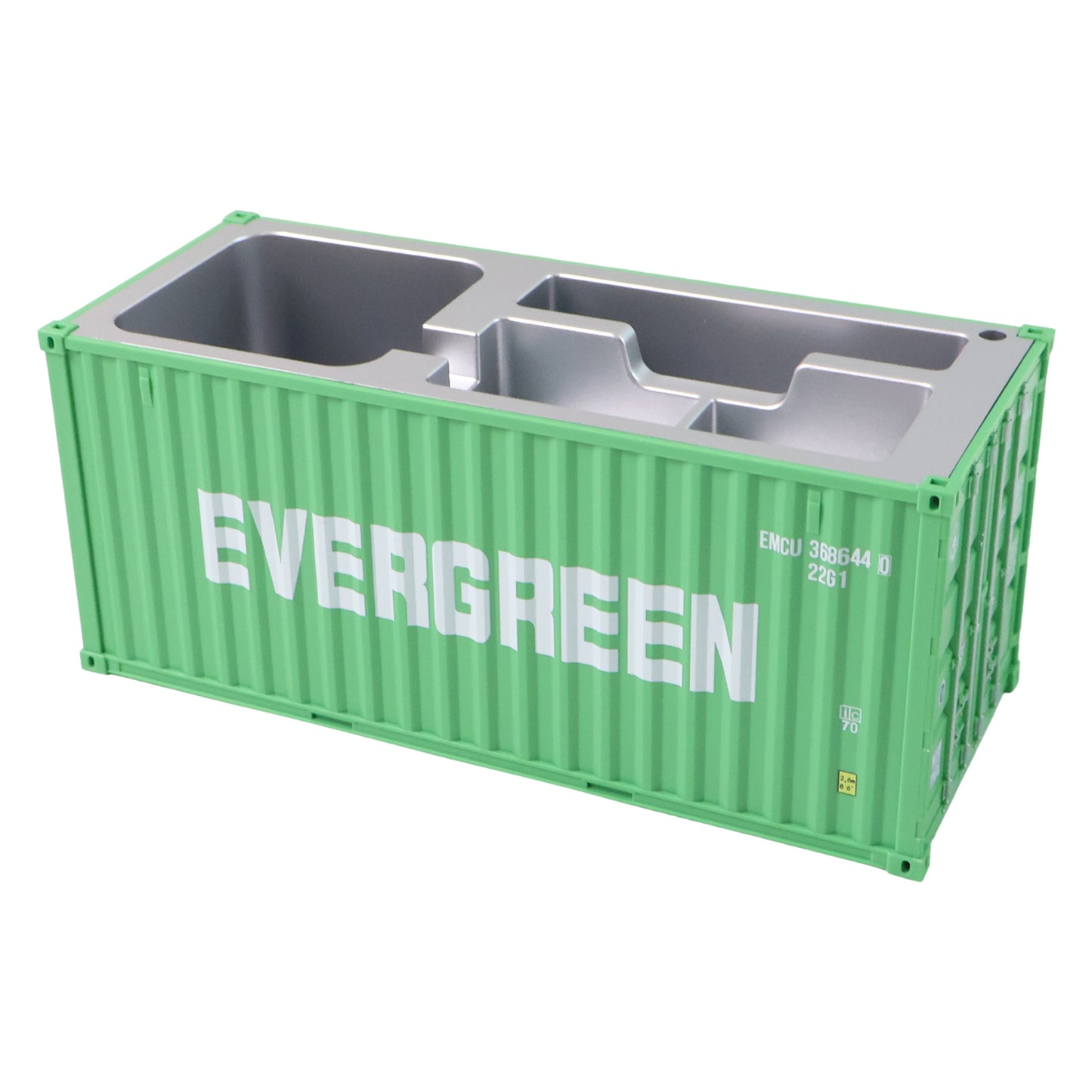 Container-style Multi-compartment Desk Organizer (1 Pc)