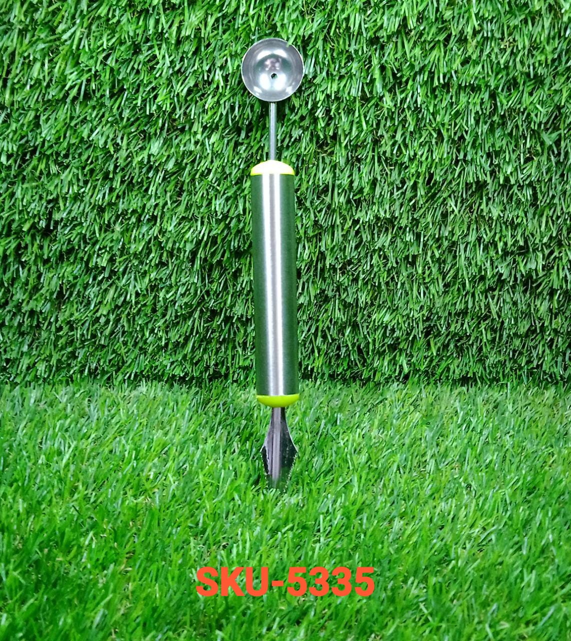 Multifunctional 2 in 1 Melon Baller - Stainless Steel Dig Scoop with Fruit Carving Knife. - Springkart