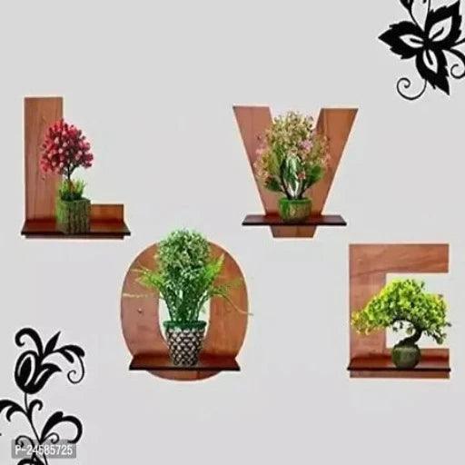 Designer Brown Wood Decor And Hangings - Springkart