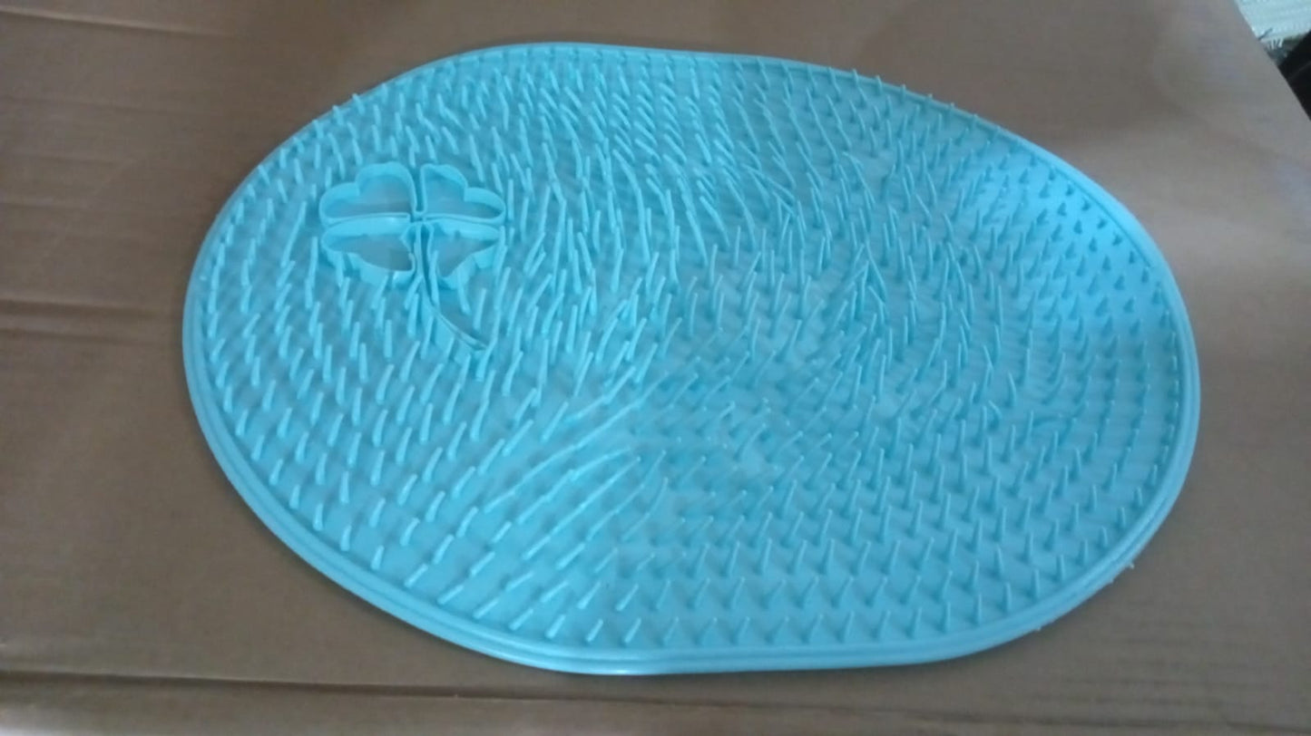 Silicone Bath Massage Cushion with Suction Cup (35×28 CM / 1 Pc) - Springkart