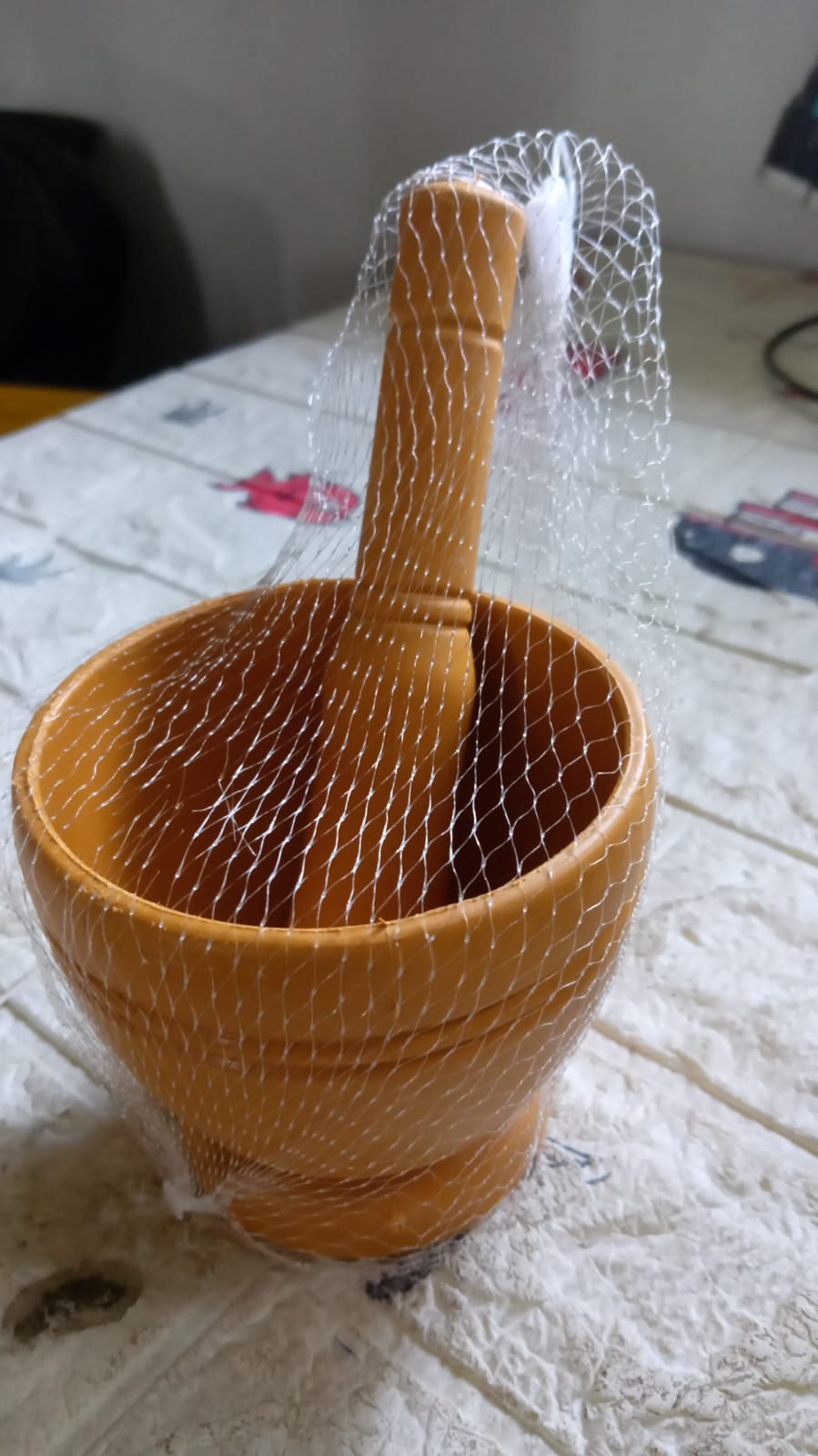 Mortar and Pestle Set for Spices, Okhli Masher, Khalbatta, Kharal, Mixer, Natural & Traditional Grinder and Musal, Well Design for Kitchen, Home, Herb - Springkart