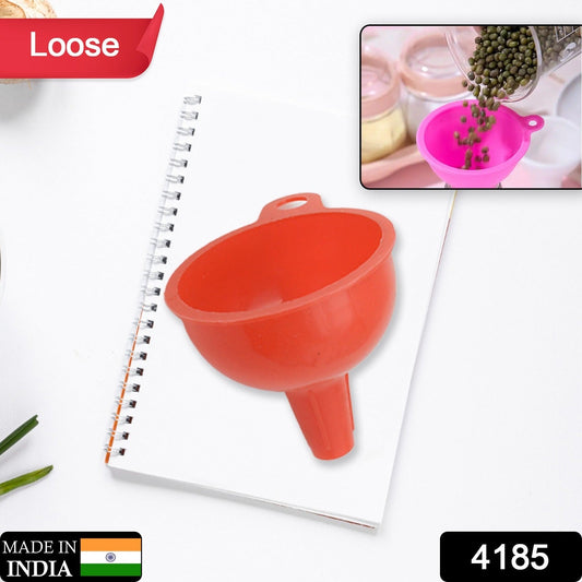 Food-Grade Silicone Funnel: Safe & Easy Transfer for Liquids & Grains (1 Pc) - Springkart