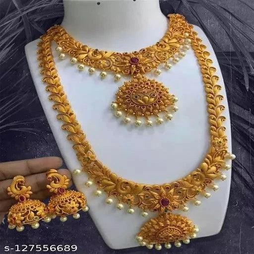 Jewellery Set - 2 Necklaces (For J-Set) - Springkart