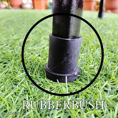 Heavy Duty 24 inches (Set of 4) Rectangular Metal Plant Stand/Pot Stand Flower plant stands for outdoor balcony Stand- for Indoor & Outdoor Garden Use