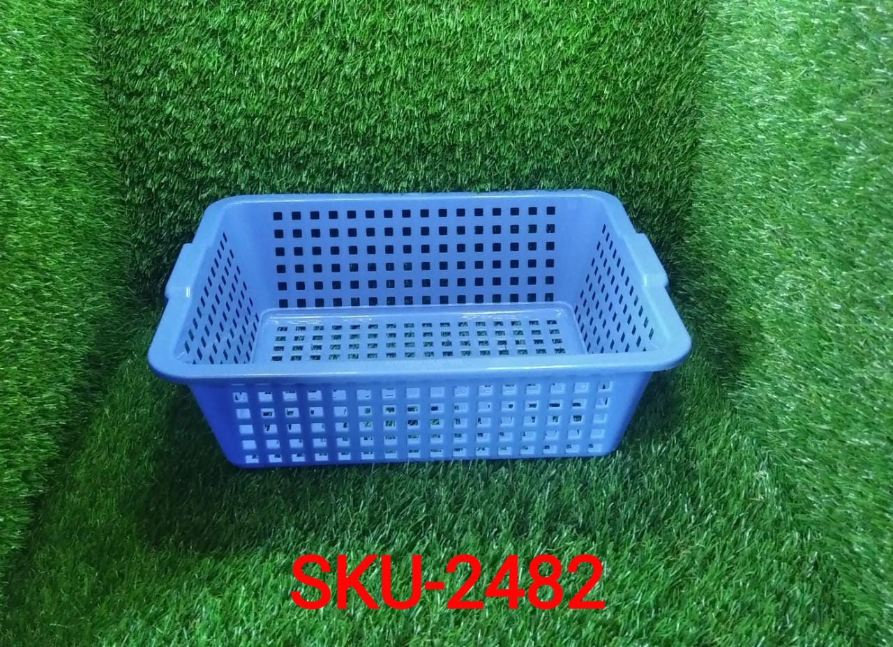 Plastic Medium Size Cane Fruit Baskets - Springkart