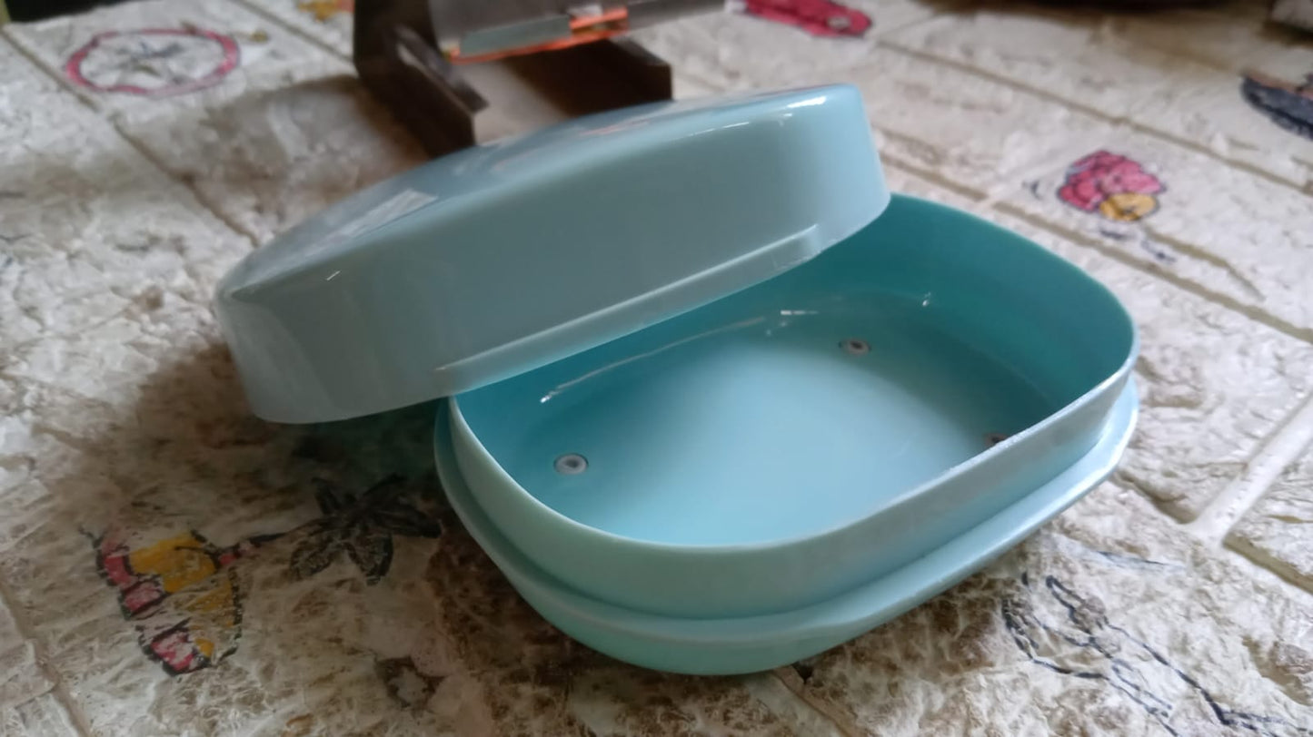 Soap Container, Soap Box Household Kitchen and Bathroom Can Use PP Material Drain Box, Soap Dish, for Bathroom Shower Home Outdoor Camping (1 Pc) - Springkart