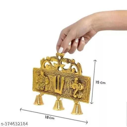 Wall Hanging Tirupati Balaji Shankh Chakra Tilak with Hanuman ji Symbol - Springkart