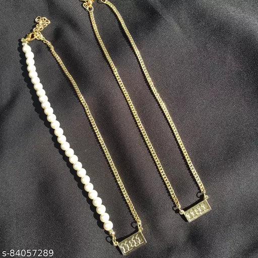 11:11 gold chain necklace - Springkart