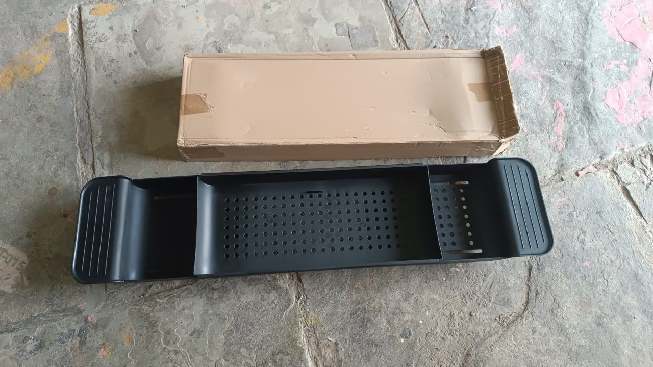 Retractable Bath Caddy, Retractable Bathtub (78 Cm Long Adjust / 1 Pc / With Brown Box) - Springkart