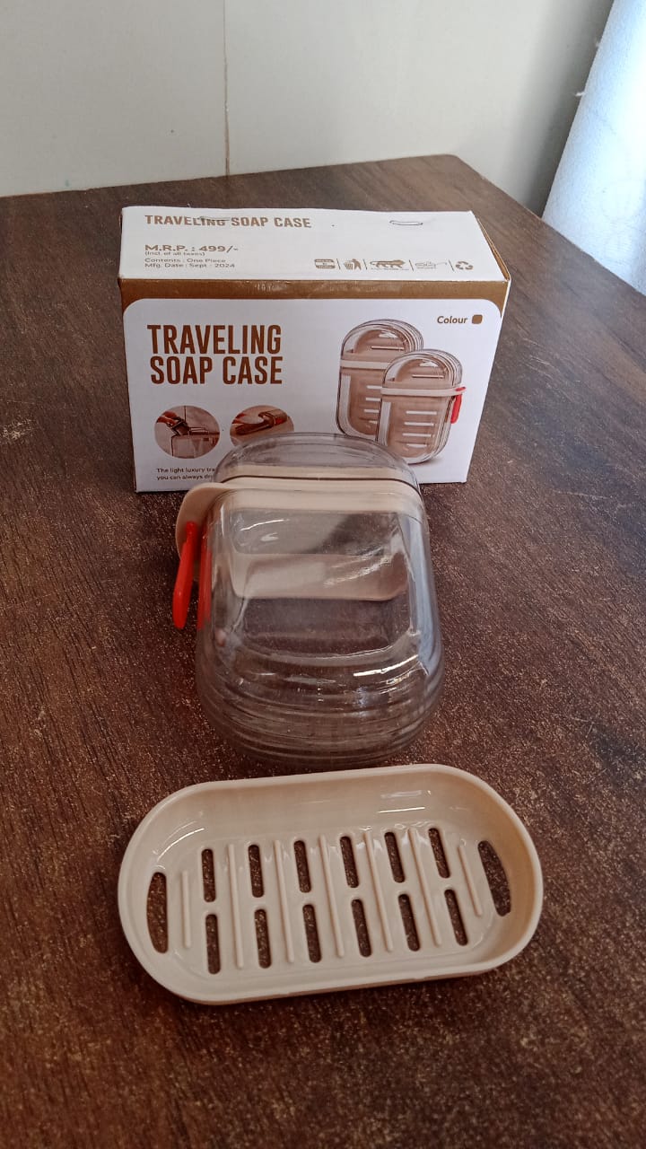 Soap Dishes Soap Box Travel (1 Pc / With Color Box) - Springkart
