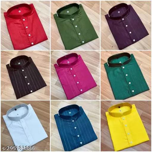 Rama Cotton Blend Men's Kurta - Springkart