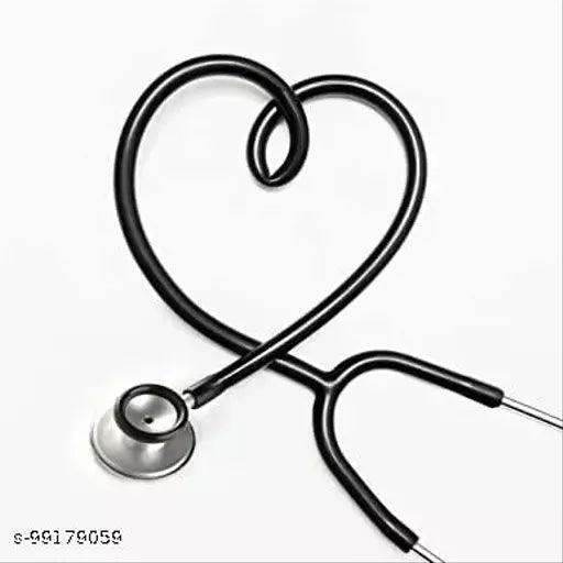 Doctor Stethoscope Superb Medical Equipment, Health Instrument (Black ) - Springkart