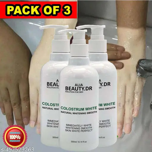 KOREAN BEAUTY.DR - KOREA MILK WHITENING SHOWER GEL - 300ML pack3 - Springkart