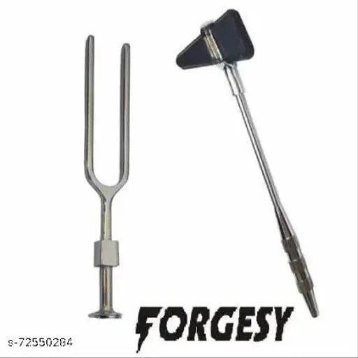 Knee Hammer Taylor Model with Tuning Fork (256 Hz) Utility Forceps - Springkart