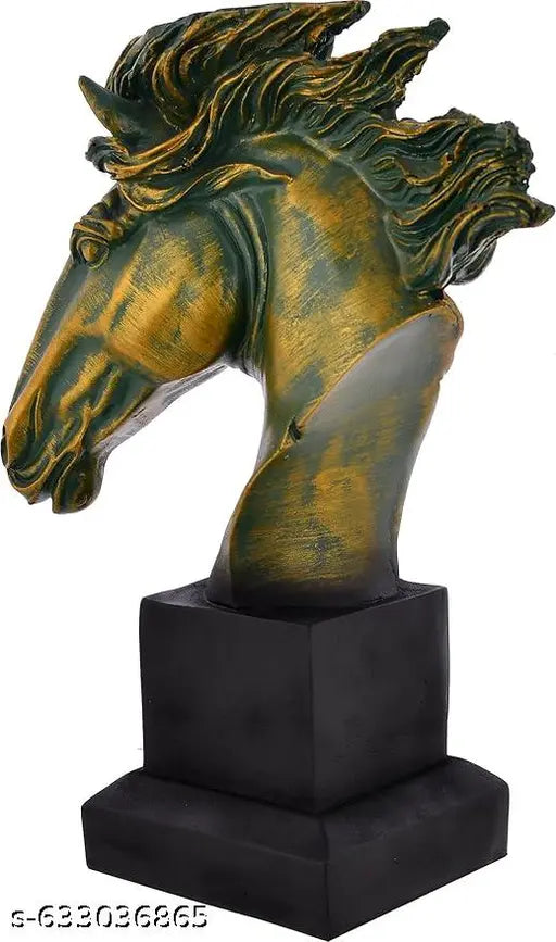 NamoCollection Horse Face Statue for Home Decor Showpiece