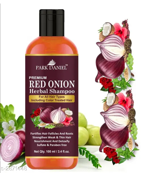 Park Daniel Premium Choice Hair Care Red Onion Shampoo (Pack Of 3) - Springkart