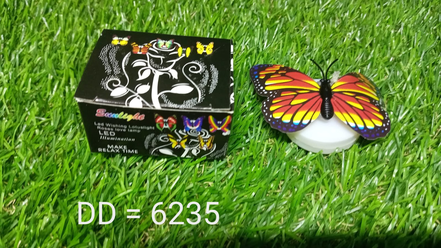 The Butterfly 3D Night Lamp Comes with 3D Illusion Design Suitable for Drawing Room, Lobby. - Springkart