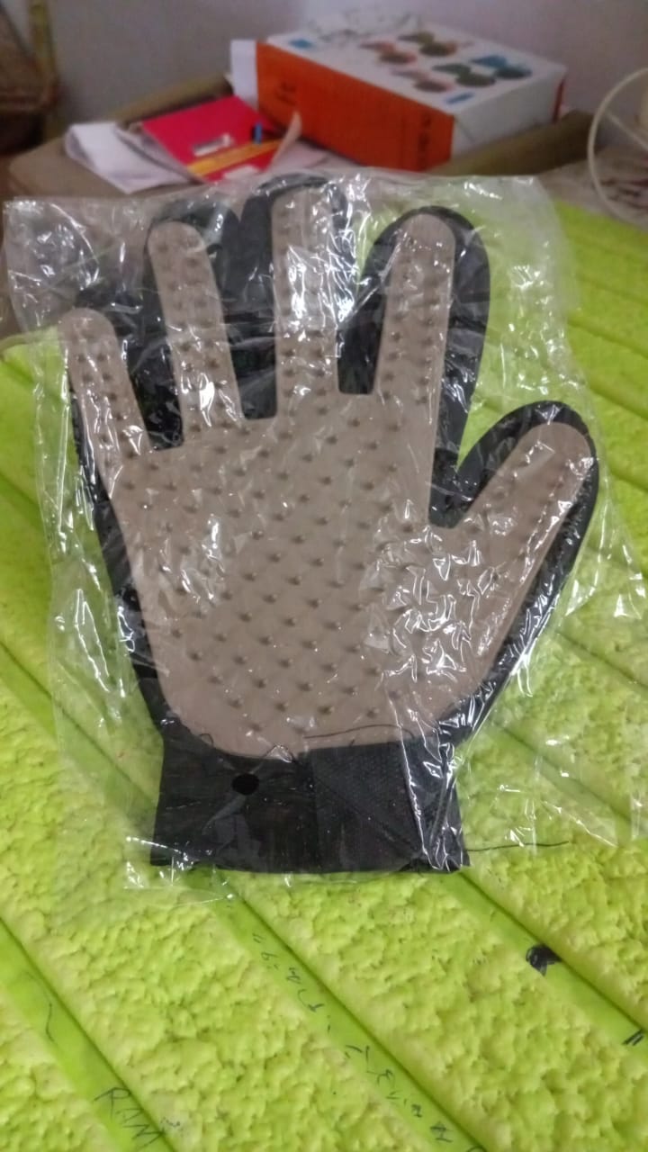 Dark Brown Gloves, Gloves Bathing Tool (1 Pc) - Springkart