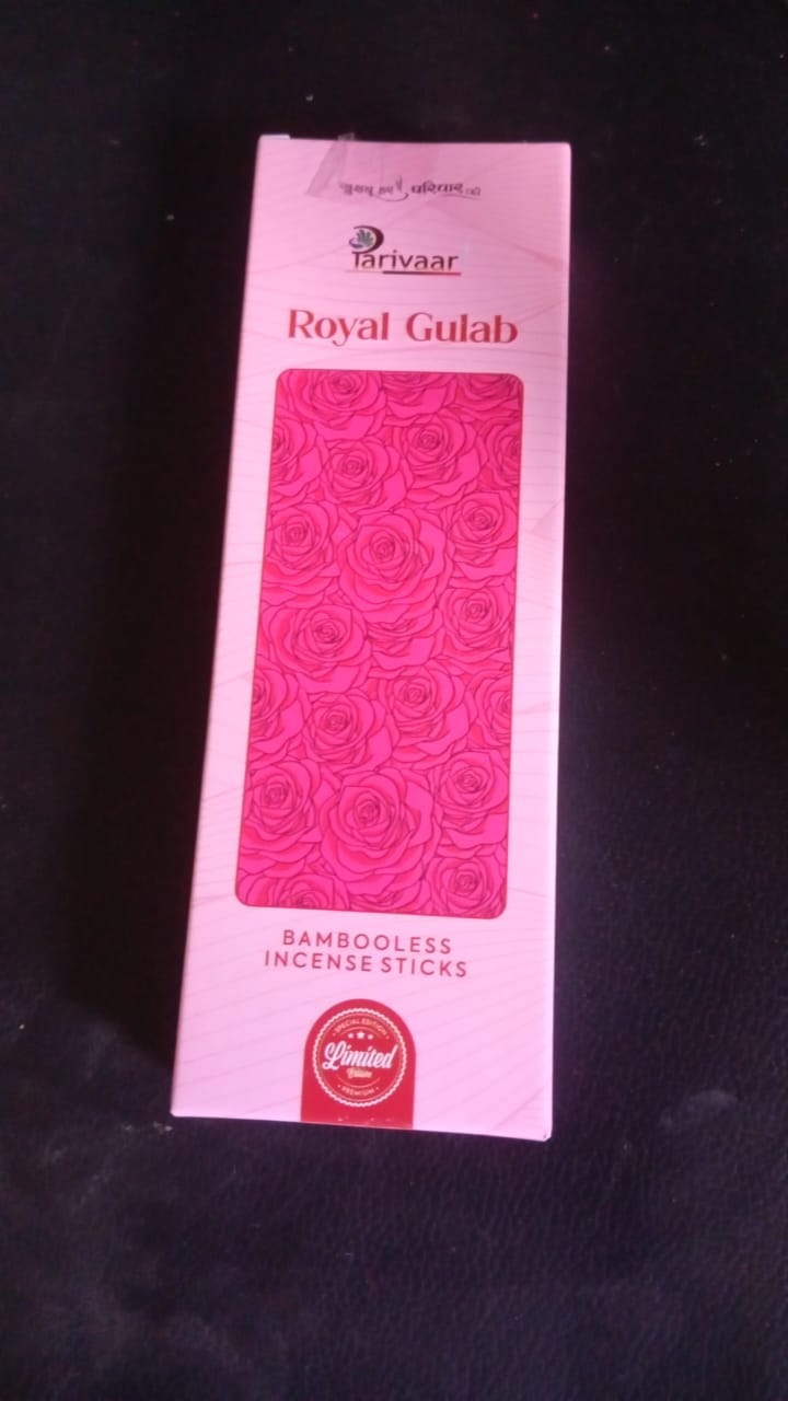 Royal Gulag Premium Incense Sticks / Agarbatti (100 Gm / With Stand For Stick) - Springkart