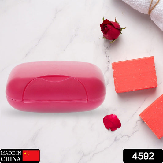 Travel Soap Case Box Plastic Soap Box With Cover Waterproof Leakproof Soap Dish For Bathroom & Travel Use (1Pc) - Springkart