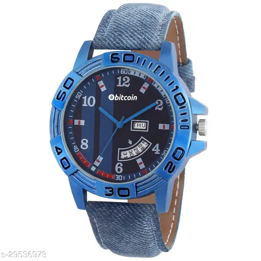Wrist Watch For M(optional) BTC_52614ST05 Product Nameen With Day & Date Indicator - Springkart