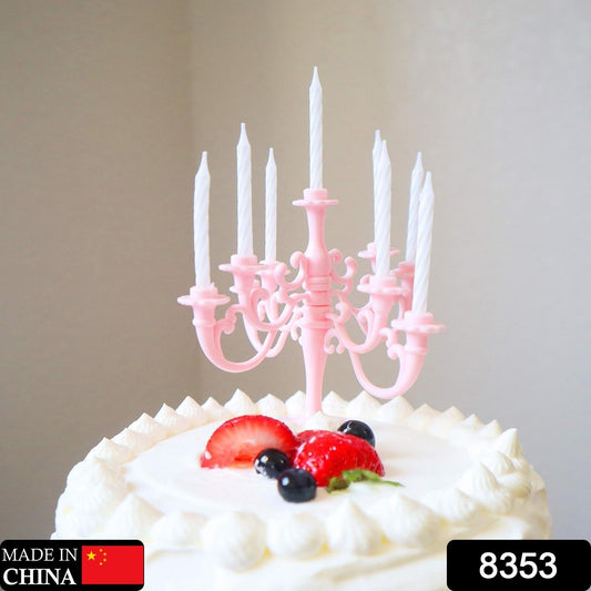 Luxury Birthday Candle Set | Elegant Cake Toppers & Holders for Parties and Proposals - Springkart