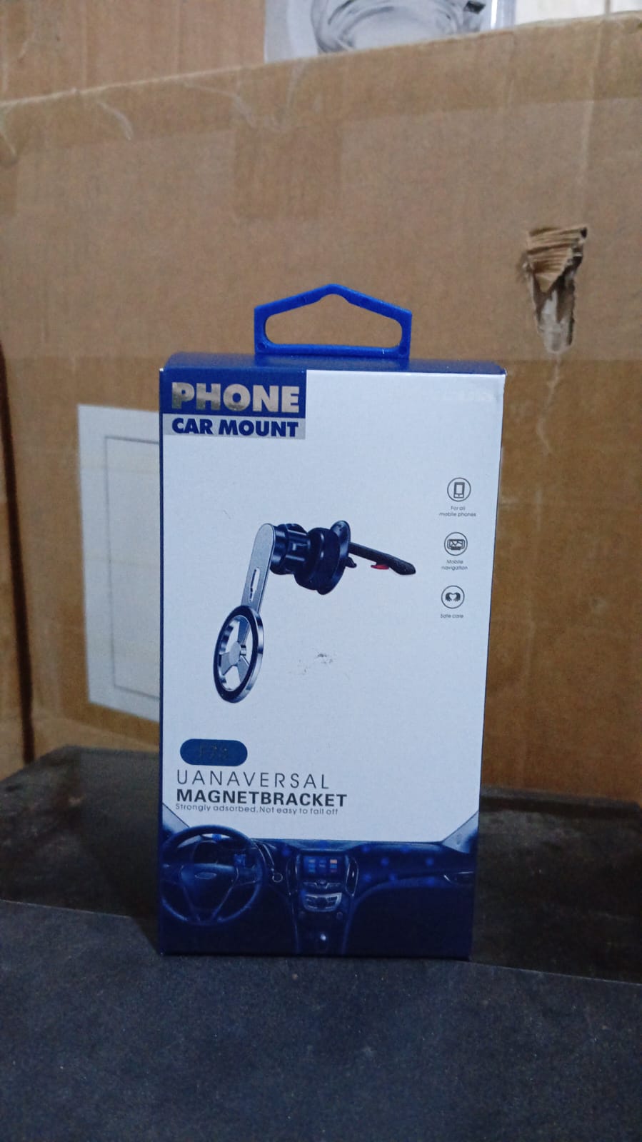 360° Rotatable & Foldable Air Vent Magnetic Phone Holder (1 Pc) - Springkart