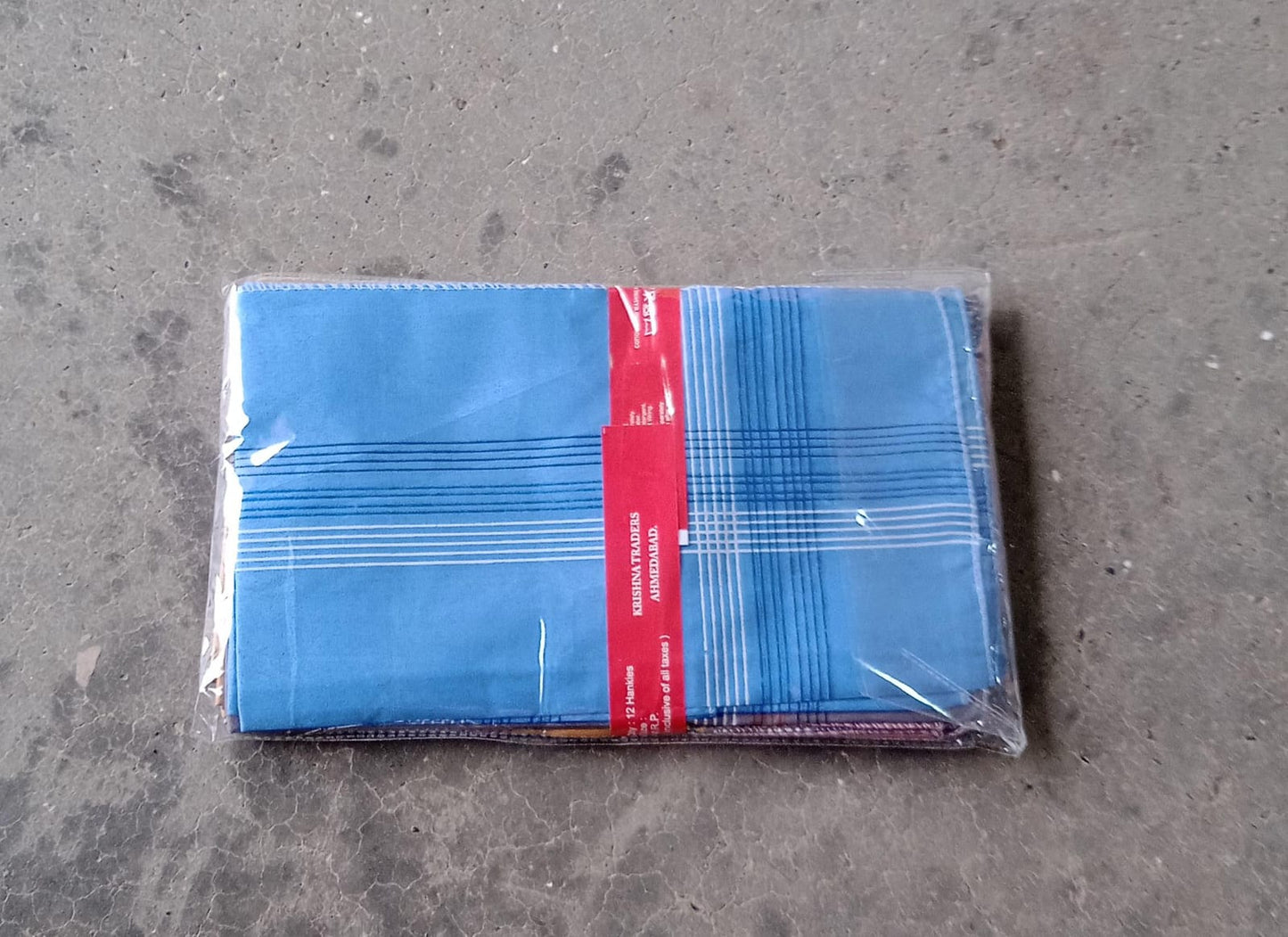 Men's King Size Formal Handkerchiefs for Office Use - Pack of 12 - Springkart