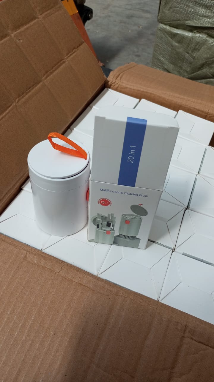 Keyboard Cleaner Kit, 20-in-1 Laptop Phone Screen Cleaning Kit, Keyboard Cleaning Kit with Electronic Cleaning Brush Spray for AirPods Pro, iPhone Pro, Camera, Computer Cleaning - Springkart