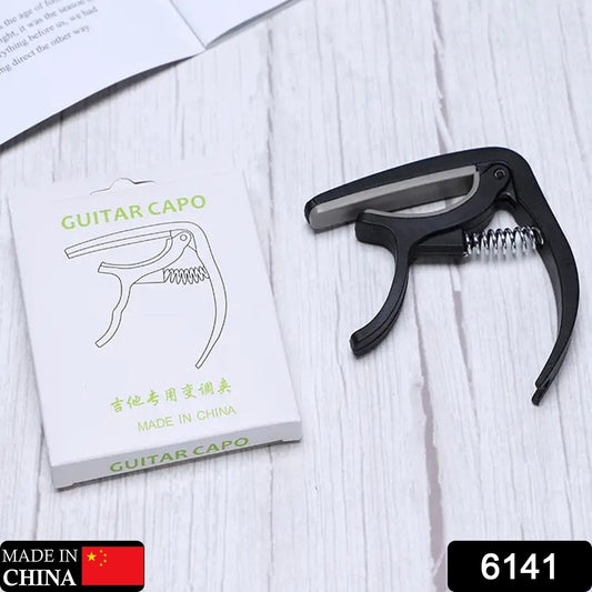 Guitar Capo with Pickup Stand, Soft for Acoustic and Electric Guitar Ukulele Mandolin Banjo Guitar Accessories - Springkart