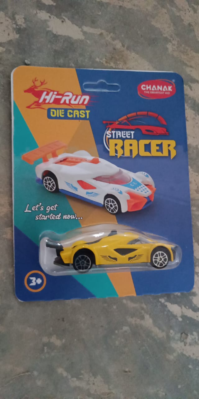 Street Racer Car Metal Die Cast Toy 3+Years Child Play - Springkart