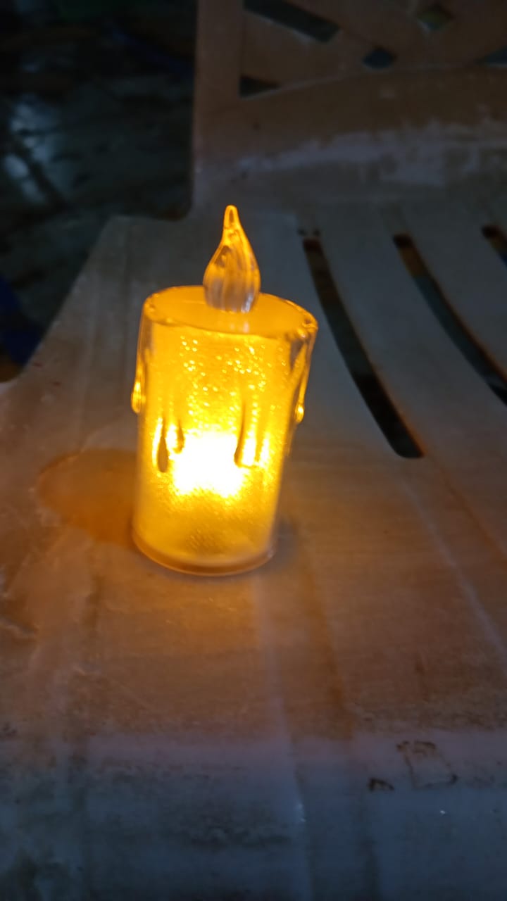 Simple Candles for Home Decoration, Crystal Candle Lights - Springkart