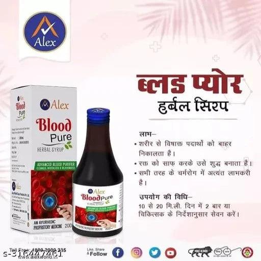 Alex Blood pure herbal syrup - Springkart