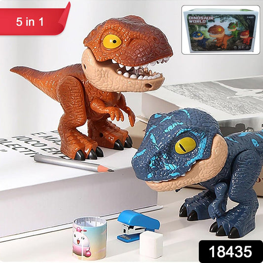 Dinosaur Stationery Set 5-in-1 Dinosaur (1 Set) - Springkart