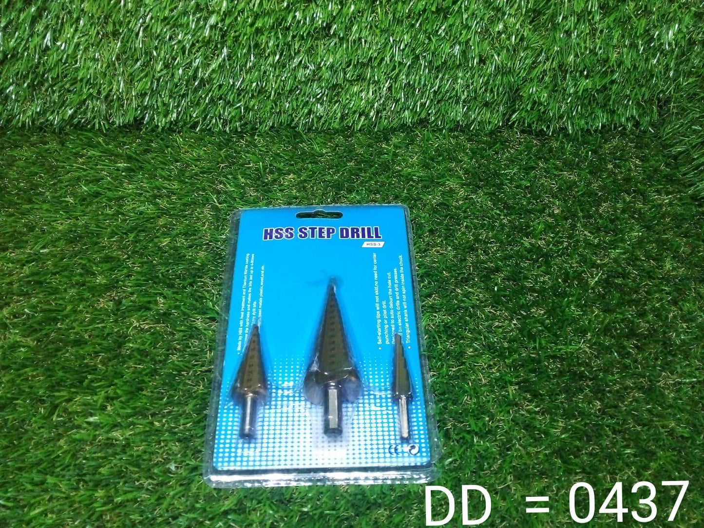 '-3X Large HSS Steel Step Cone Drill Titanium Bit Set Hole Cutter (4-32, 4-20, 4-12mm) - Springkart