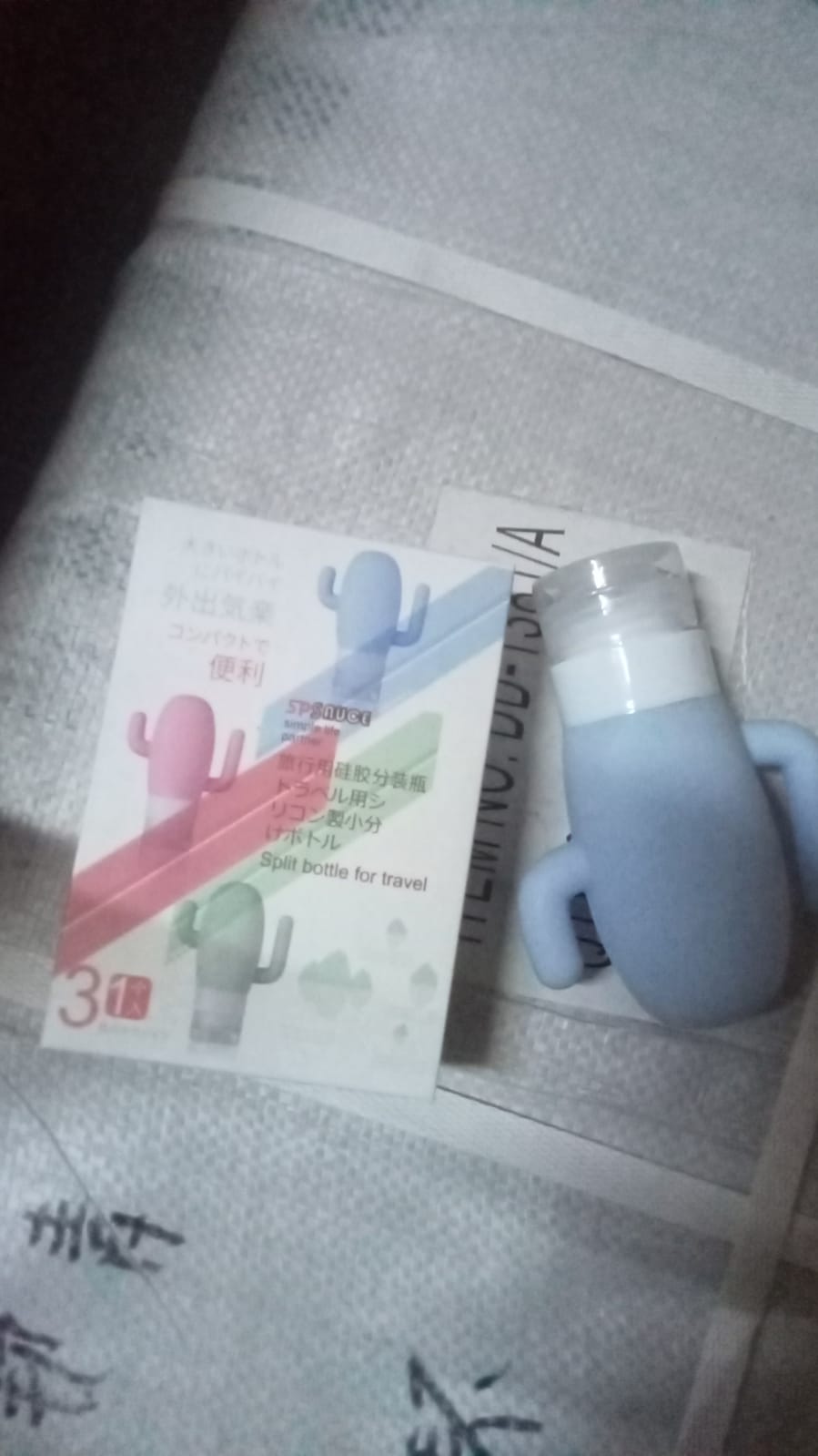 Cactus Shape Portable Soft Silicone Travel Bottles Set Squeezable and Refillable Travel Containers Cosmetic Travel Bottles for Shampoo, Conditioner, Lotion, Toiletries Travel Accessories(1 Pc ) - Springkart