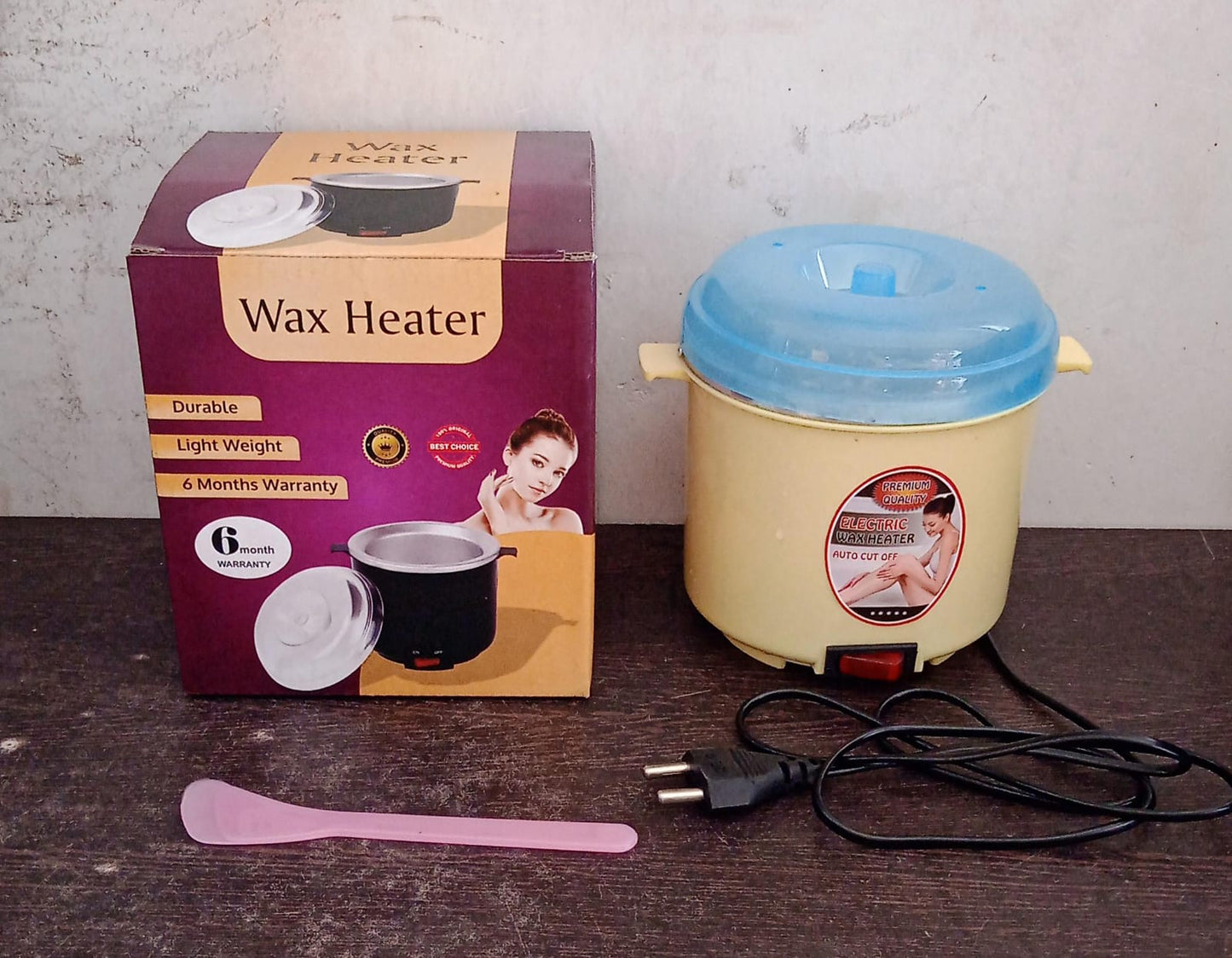 Wax Heating Machine, Reliable and Convenient to Use Wax Warmer 240W Wax Machine EU Plug 220V Durable and Practical for Parlour, Salon for Home - Springkart