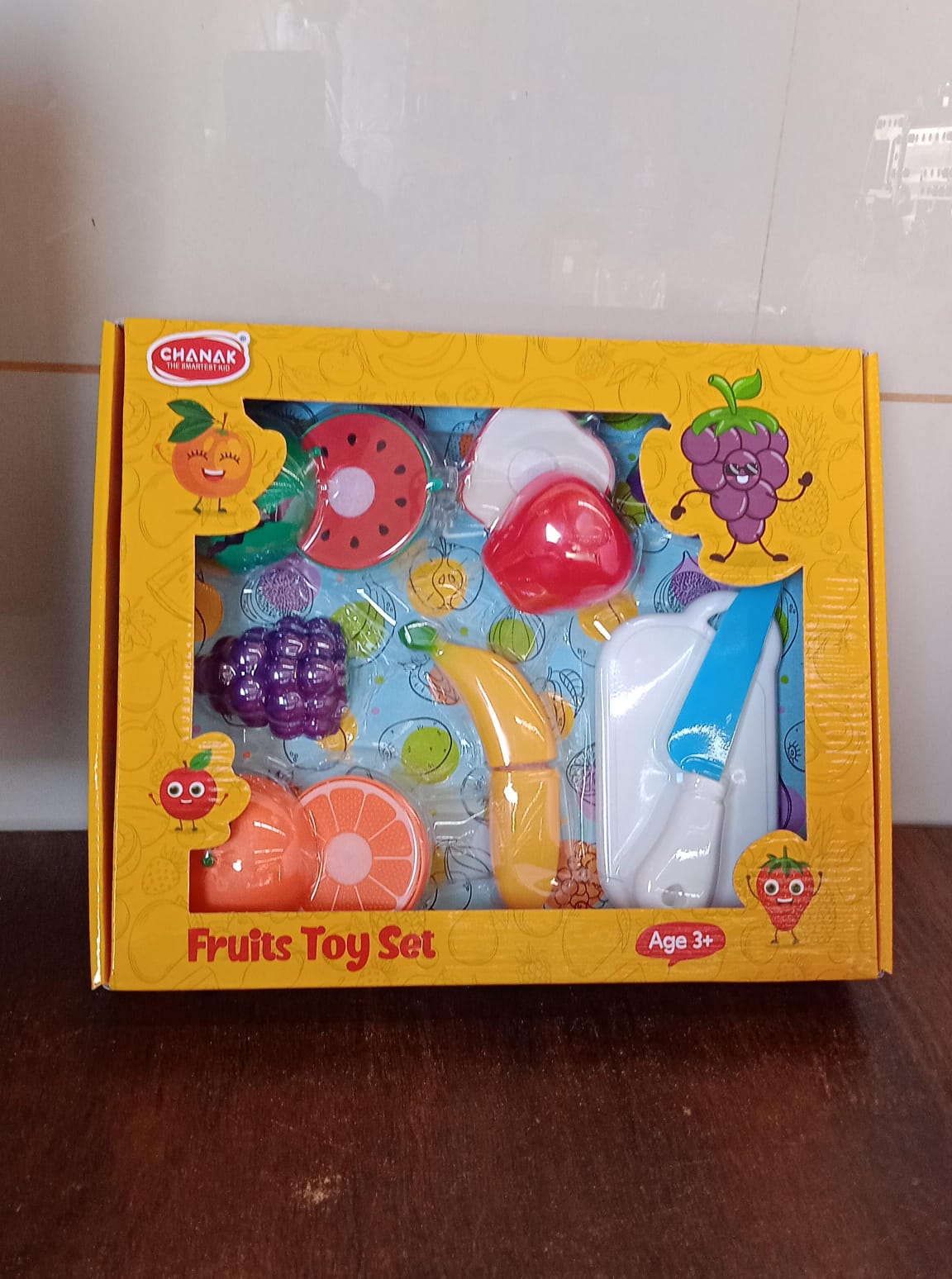 Realistic Sliceable Fruits Cutting Play Toy Set (7 Pcs Set) - Springkart