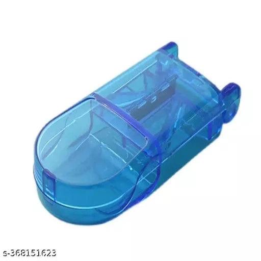 Pill Cutter and Splitter for Small Pills and Large Pills in Half with Stainless Steel Blade - Springkart