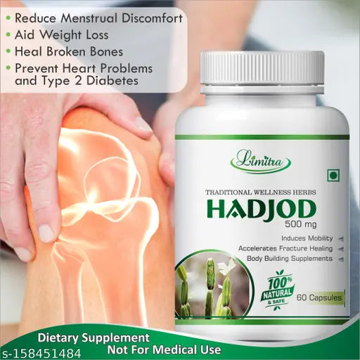 Hadjod Capsules | Joint Pain Capsules |Joint Pain Tablets 100% Herbal - Springkart