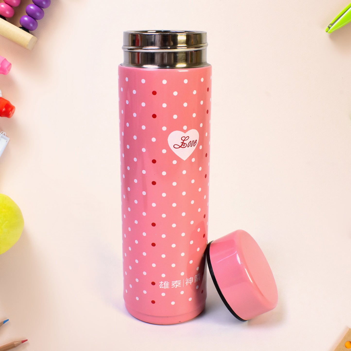 Water Bottle For Kids Insulated Stainless Steel Bottle (300 Ml 1 Pc) - Springkart