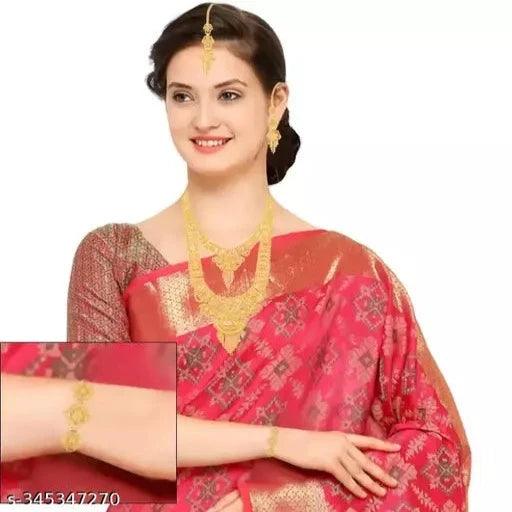 ALLOY GOLD PLATED JEWELERY SET - Springkart