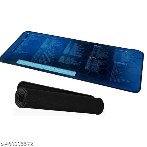 Keyboard Pad with Office Excel Software Shortcuts Key Patterns (70x30cm) - Springkart