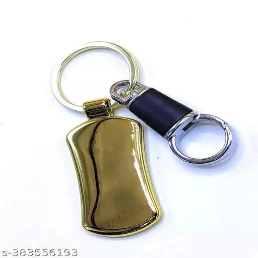 Premium Quality Metal Keychain of Lord Ram Black Gold Colour - Springkart