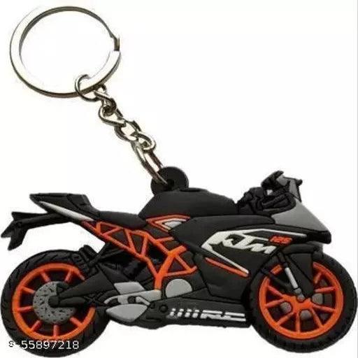 Alexus Doblesided rubber Locking Key Chain - Springkart