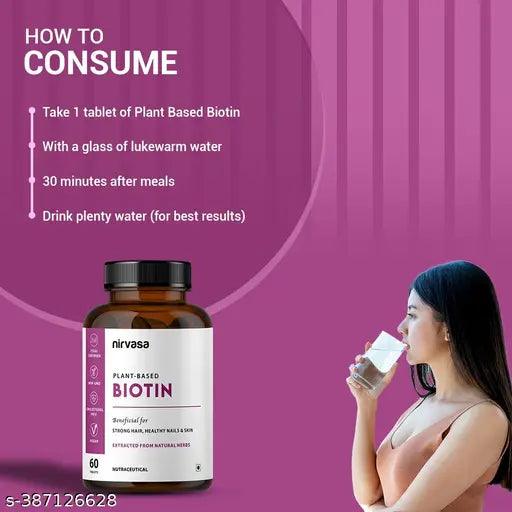 Daily Multivitamins & Plant Based Biotin Tablets Combo - Springkart